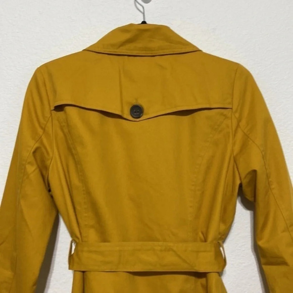 Mustard Yellow Trench Coat - Picture 8 of 8